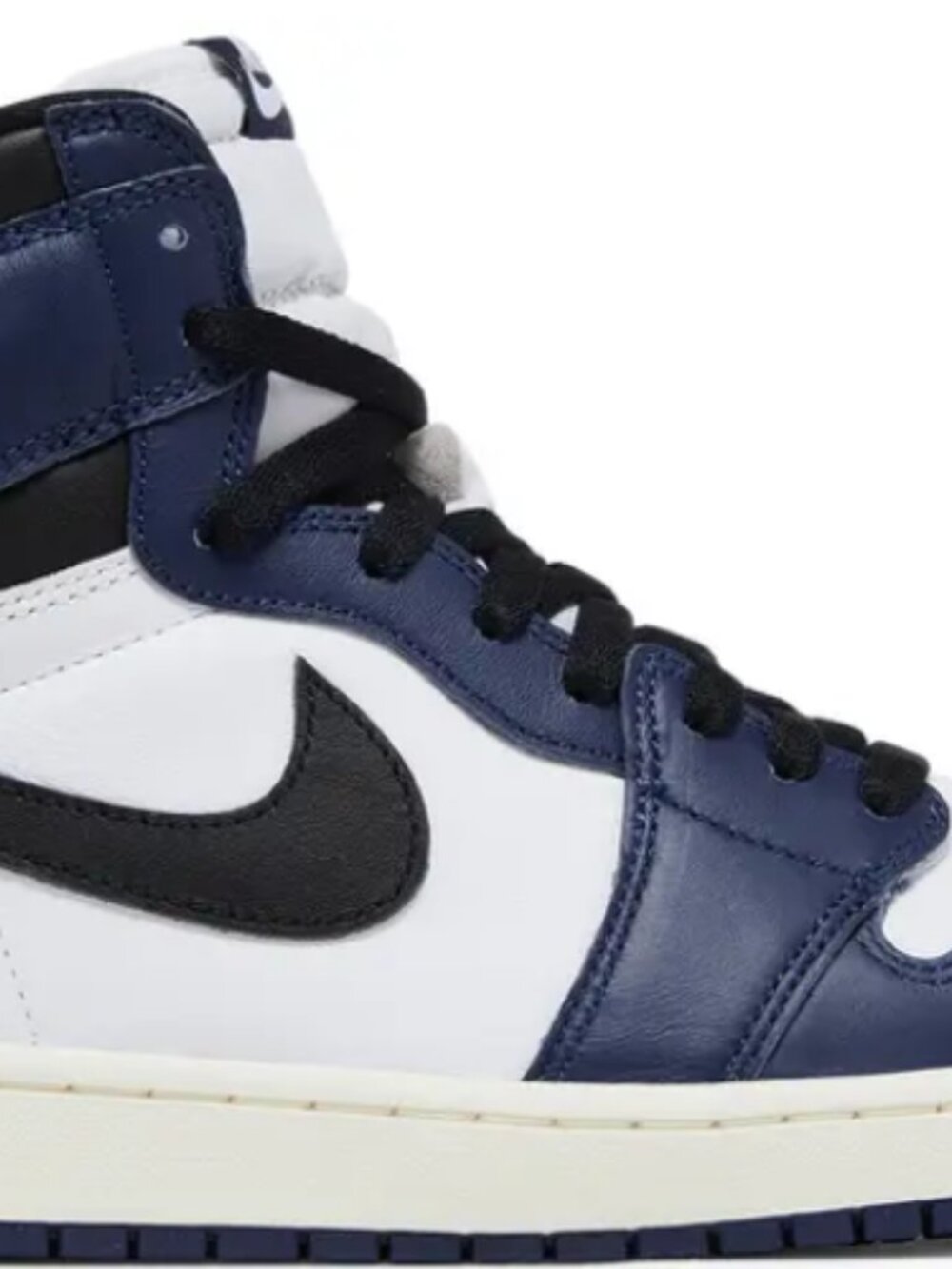 Nike Air Jordan 1 Retro High OG Midnight Navy White Black DZ5485-401 Mens 10.5 - Picture 2 of 11
